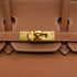HERMES BIRKIN 25 GOLD SWIFT HAND BAG 2014 SQUARE R GOLD HARDWARE 90350600