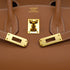 HERMES BIRKIN 25 GOLD SWIFT HAND BAG 2014 SQUARE R GOLD HARDWARE 90350600