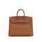 HERMES BIRKIN 25 GOLD TOGO HAND BAG 2025 K STAMP PALLADIUM HARDWARE 90335822