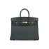 HERMES BIRKIN 25 GRIS MISTY TOGO HAND BAG 2024 W STAMP PERMABRASS GOLD HARDWARE 90335781