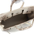 HERMES BIRKIN 25 HIMALAYA CROCODILE NILOTICUS MAT HAND BAG 2015 T STAMP PALLADIUM HARDWARE 90327986