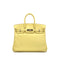 HERMES BIRKIN 25 JAUNE POUSSIN SWIFT HAND BAG 2015 T STAMP PALLADIUM HARDWARE 90322850