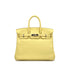 HERMES BIRKIN 25 JAUNE POUSSIN SWIFT HAND BAG 2015 T STAMP PALLADIUM HARDWARE 90322850