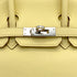 HERMES BIRKIN 25 JAUNE POUSSIN SWIFT HAND BAG 2015 T STAMP PALLADIUM HARDWARE 90322850