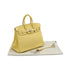 HERMES BIRKIN 25 JAUNE POUSSIN VEAU SWIFT HAND BAG 2015 T STAMP PALLADIUM HARDWARE 90349260