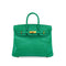 HERMES BIRKIN 25 MENTHE LIZARD HAND BAG 2023 B STAMP GOLD HARDWARE 90351050