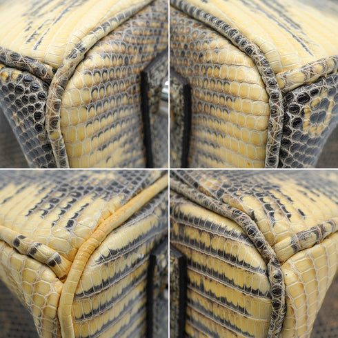 HERMES BIRKIN 25 OMBRE LIZARD NATURA 2010 SQUARE N PALLADIUM HARDWARE 90346644