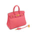 HERMES BIRKIN 25 ROSE AZALEE VEAU SWIFT HAND BAG 2017 A STAMP GOLD HARDWARE 90335151