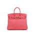 HERMES BIRKIN 25 ROSE AZALEE VEAU SWIFT HAND BAG 2017 A STAMP GOLD HARDWARE 90335151