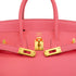 HERMES BIRKIN 25 ROSE AZALEE VEAU SWIFT HAND BAG 2017 A STAMP GOLD HARDWARE 90335151
