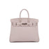 HERMES BIRKIN 25 ROSE DRAGEE VEAU SWIFT HAND BAG 2007 SQUARE K STAMP PALLADIUM HARDWARE 90331374