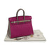 HERMES BIRKIN 25 ROSE PURPLE GRIS TOURTERELLE TOGO HAND BAG 2018 C STAMP SPO PERMABRASS GOLD HARDWARE 90351069