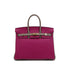 HERMES BIRKIN 25 ROSE PURPLE GRIS TOURTERELLE TOGO HAND BAG 2018 C STAMP SPO PERMABRASS GOLD HARDWARE 90351069