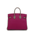 HERMES BIRKIN 25 ROSE PURPLE GRIS TOURTERELLE TOGO HAND BAG 2018 C STAMP SPO PERMABRASS GOLD HARDWARE 90351069