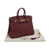 HERMES BIRKIN 25 ROUGE H TOGO HAND BAG 2020 Y STAMP GOLD HARDWARE 90306265