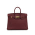 HERMES BIRKIN 25 ROUGE H TOGO HAND BAG 2020 Y STAMP GOLD HARDWARE 90306265