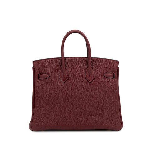 HERMES BIRKIN 25 ROUGE H TOGO HAND BAG 2020 Y STAMP GOLD HARDWARE 90306265