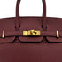 HERMES BIRKIN 25 ROUGE H TOGO HAND BAG 2020 Y STAMP GOLD HARDWARE 90306265
