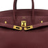 HERMES BIRKIN 25 ROUGE H TOGO HAND BAG 2020 Y STAMP GOLD HARDWARE 90306265