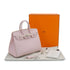 HERMES BIRKIN 25 SELLIER MAUVE PALE VEAU EPSOM HAND BAG 2023 B STAMP PALLADIUM HARDWARE 90338242