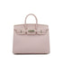 HERMES BIRKIN 25 SELLIER MAUVE PALE VEAU EPSOM HAND BAG 2023 B STAMP PALLADIUM HARDWARE 90338242