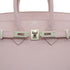 HERMES BIRKIN 25 SELLIER MAUVE PALE VEAU EPSOM HAND BAG 2023 B STAMP PALLADIUM HARDWARE 90338242