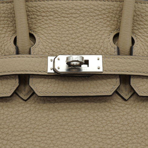 HERMES BIRKIN 25 TRENCH TOGO HAND BAG 2025 K STAMP PALLADIUM HARDWARE 90348529