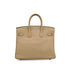HERMES BIRKIN 25 TRENCH VEAU SWIFT HAND BAG 2017 A STAMP GOLD HARDWARE 90339157