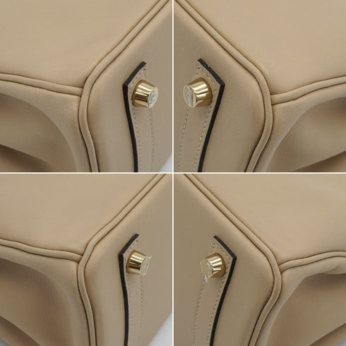 HERMES BIRKIN 25 TRENCH VEAU SWIFT HAND BAG 2017 A STAMP GOLD HARDWARE 90339157