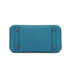 HERMES BIRKIN 25 TURQUOISE TOGO HAND BAG 2014 SQUARE R PALLADIUM HARDWARE 90334492