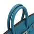 HERMES BIRKIN 25 TURQUOISE TOGO HAND BAG 2014 SQUARE R PALLADIUM HARDWARE 90334492