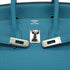 HERMES BIRKIN 25 TURQUOISE TOGO HAND BAG 2014 SQUARE R PALLADIUM HARDWARE 90334492