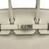 HERMES BIRKIN 25 VERSO GRIS PERLE NATA TOGO HAND BAG 2022 U STAMP PALLADIUM HARDWARE 90327141