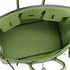 HERMES BIRKIN 25 VERT CRIQUET VEAU SWIFT HAND BAG 2020 Y STAMP PALLADIUM HARDWARE 90348221