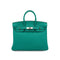 HERMES BIRKIN 25 VERT VERONE TOGO HAND BAG 2019 D STAMP PALLADIUM HARDWARE 90338769