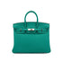 HERMES BIRKIN 25 VERT VERONE TOGO HAND BAG 2019 D STAMP PALLADIUM HARDWARE 90338769