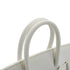 HERMES BIRKIN 25 WHITE VEAU SWIFT HAND BAG 2024 W STAMP PALLADIUM HARDWARE 90348250