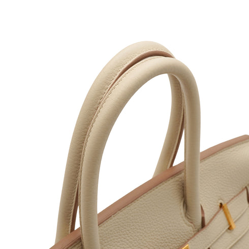 HERMES BIRKIN 30 BETON TOGO HAND BAG 2021 Z STAMP PALLADIUM HARDWARE 90346649