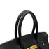 HERMES BIRKIN 30 BLACK ARDENNES HAND BAG 2003 SQUARE G GOLD HARDWARE 90314771