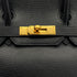 HERMES BIRKIN 30 BLACK ARDENNES HAND BAG 2003 SQUARE G GOLD HARDWARE 90314771