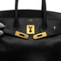 HERMES BIRKIN 30 BLACK BOXCALF HAND BAG 2003 SQUARE G GOLD HARDWARE 90313851