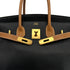 HERMES BIRKIN 30 BLACK NATUREL ARDENNES HAND BAG 1995 CIRCLE Y GOLD HARDWARE 90322922