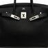 HERMES BIRKIN 30 BLACK TOGO HAND BAG 2005 SQUARE I PALLADIUM HARDWARE 90313415