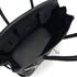 HERMES BIRKIN 30 BLACK TAURILLON CLEMENCE HAND BAG 2009 SQUARE M PALLADIUM HARDWARE 90313847