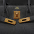 HERMES BIRKIN 30 BLACK TOGO HAND BAG 2016 X STAMP ROSE GOLD HARDWARE 90325330