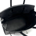 HERMES BIRKIN 30 BLACK VEAU EPSOM HAND BAG 2009 SQUARE M PALLADIUM HARDWARE 90325602