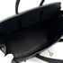 HERMES BIRKIN 30 BLACK VEAU EPSOM HAND BAG 2009 SQUARE M PALLADIUM HARDWARE 90322915