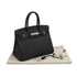 HERMES BIRKIN 30 BLACK VEAU EPSOM HAND BAG 2016 X STAMP PALLADIUM HARDWARE 90331417