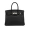 HERMES BIRKIN 30 BLACK VEAU EPSOM HAND BAG 2016 X STAMP PALLADIUM HARDWARE 90331417