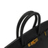HERMES BIRKIN 30 BLACK VEAU EPSOM HAND BAG 2017 A STAMP GOLD HARDWARE 90348539